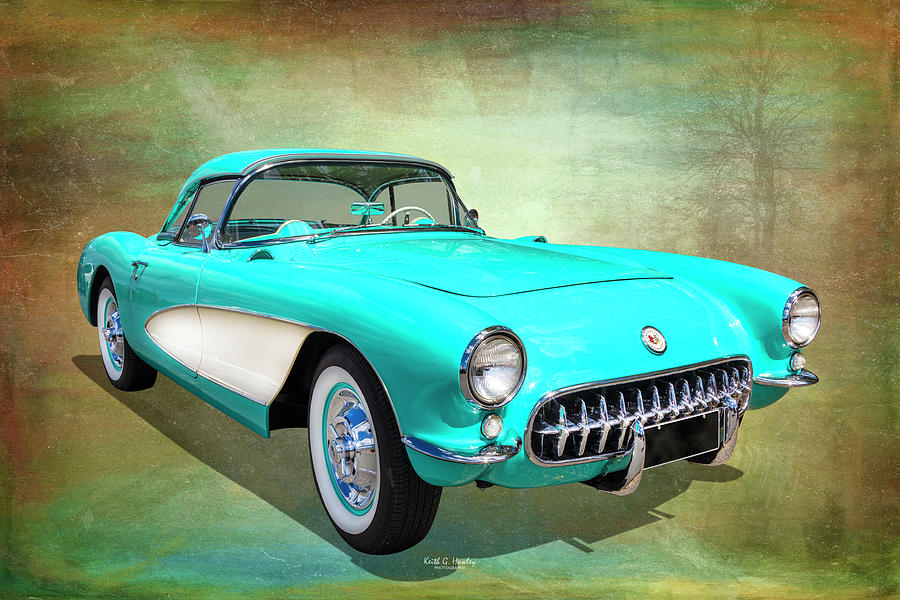 1956 Vette Photograph by Keith Hawley