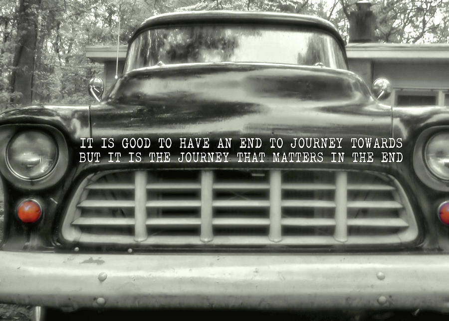It Movie Photograph - 1957 CHEVY quote by JAMART Photography