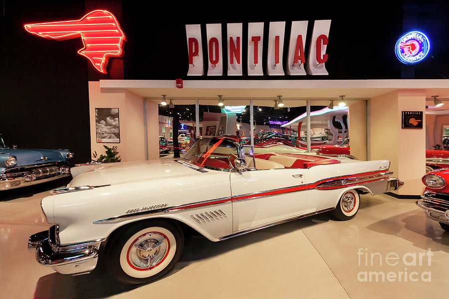 1957 Pontiac Bonneville Photograph by Dennis Hedberg - Pixels