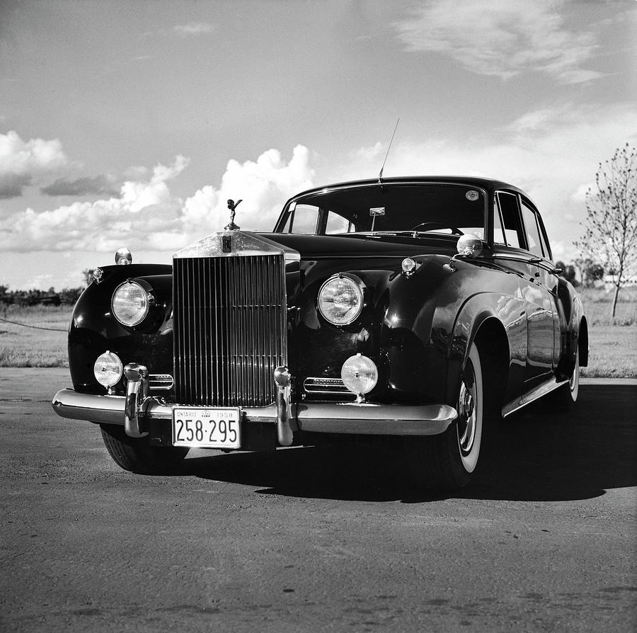 1957 Silver Cloud Rolls Royce Photograph by Walker Evans 1957 Silver Cloud Rolls Royce Photograph by Walker Evans