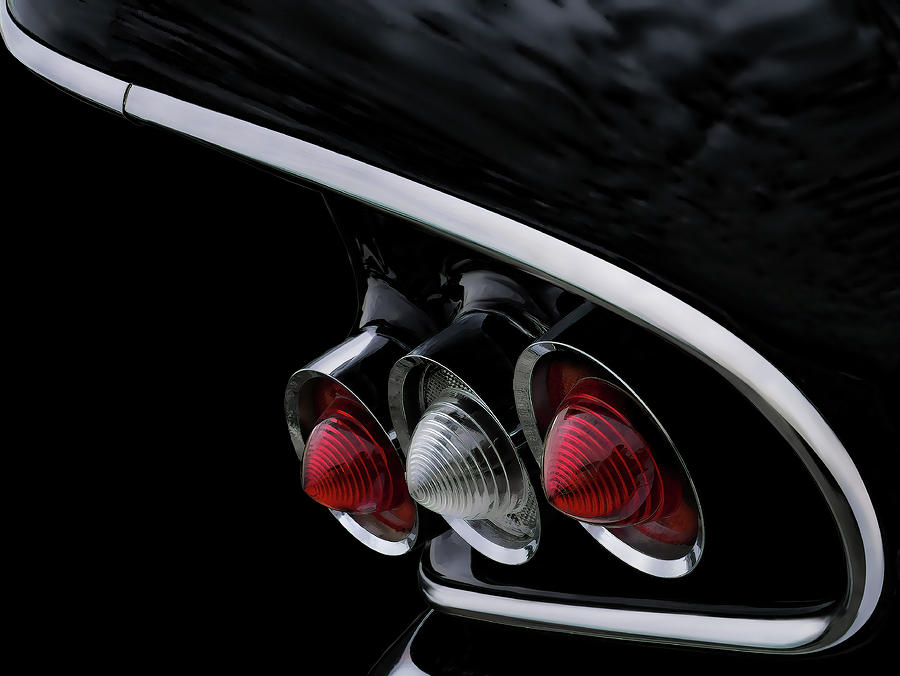 1958 Chevrolet Impala Tailfin Digital Art by Douglas Pittman