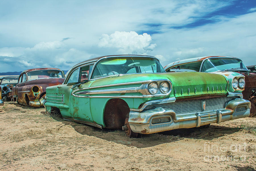 Car Photograph - 1958 Oldsmobile Super 88 by Tony Baca