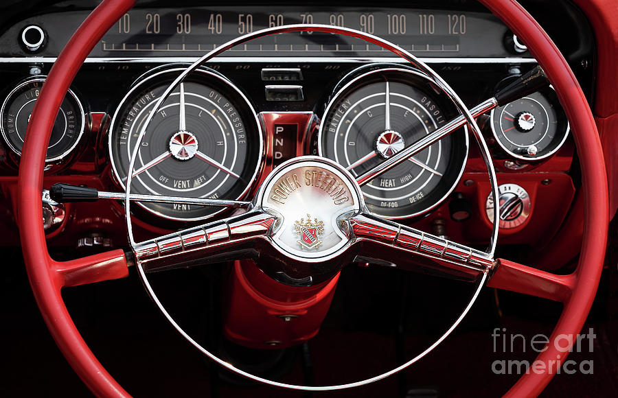 1959 Buick Steering  Photograph by Dennis Hedberg