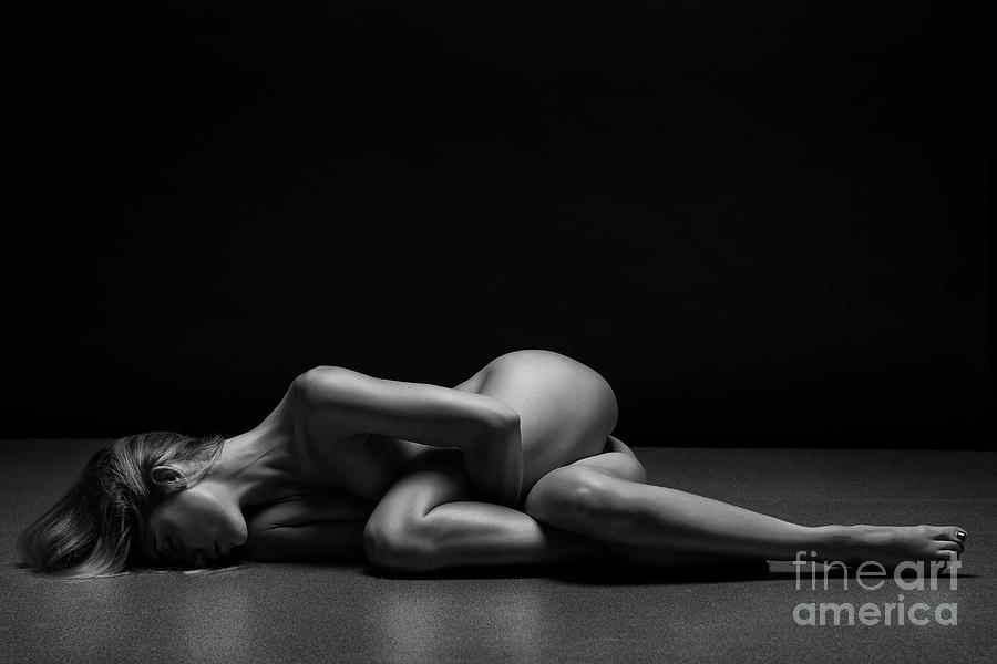 Black And White Photograph - Bodyscape   #196 by Anton Belovodchenko