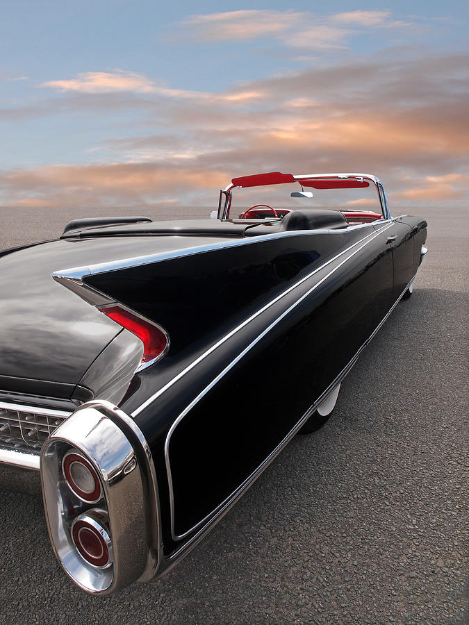1960 Cadillac Eldorado Biarritz Tail Fin Photograph by Gill Billington