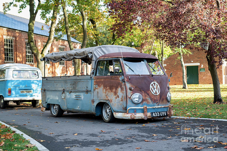 Cool Photograph - 1960 VW Pickup by Tim Gainey