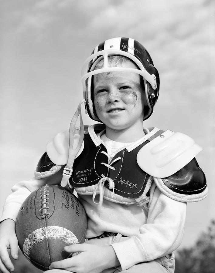 American football helmet 1960's hi-res stock photography and