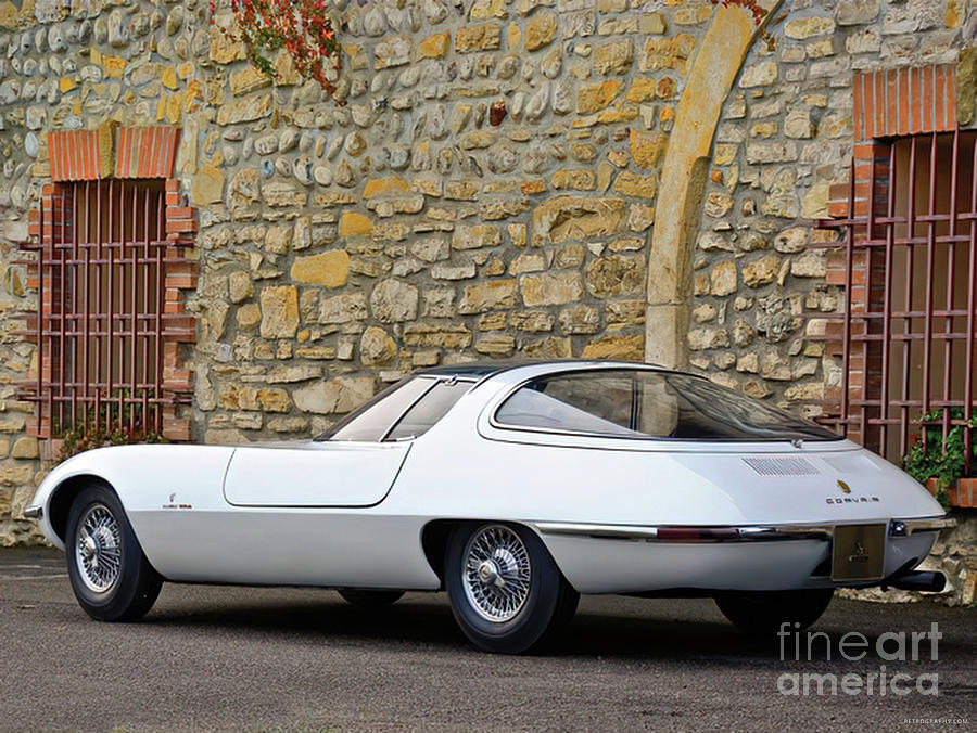 1960s Concept Car With Glass Hatchback Photograph by Retrographs