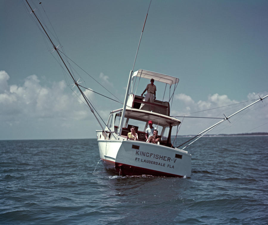 1960s Deep Sea Fishing Boat Listing by Vintage Images