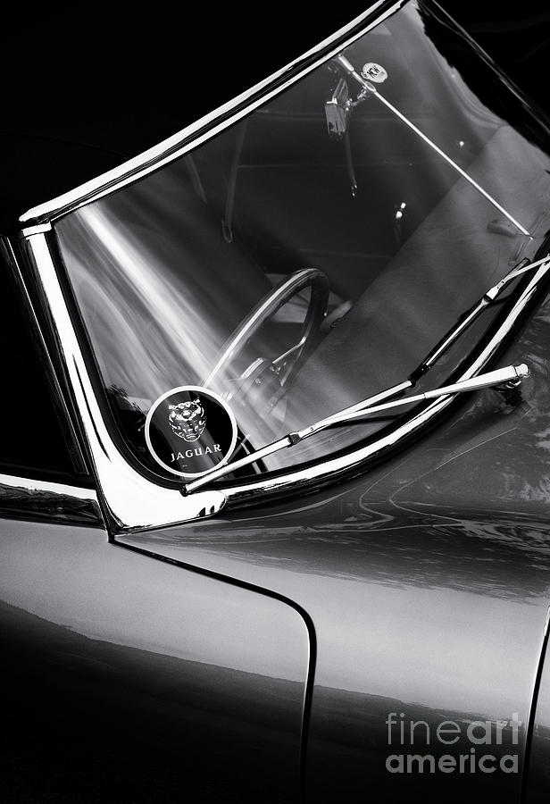 1961 E Type Photograph by Tim Gainey