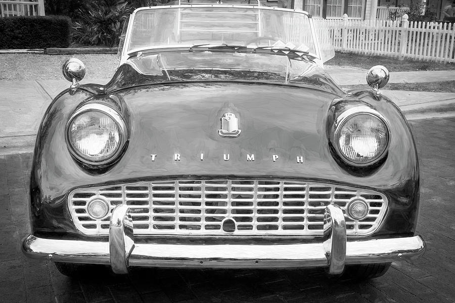 1961 Triumph TR3 004 Photograph by Rich Franco