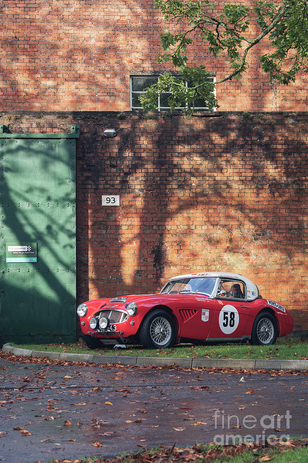 Austin Healey at Bicester Heritage Photograph by Tim Gainey