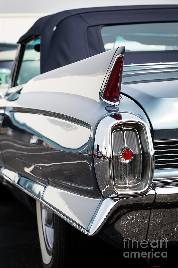 1962 Cadillac Taillight Photograph by Dennis Hedberg