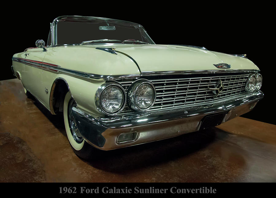 1962 Ford Galaxie Sunliner Convertible Photograph by Flees Photos