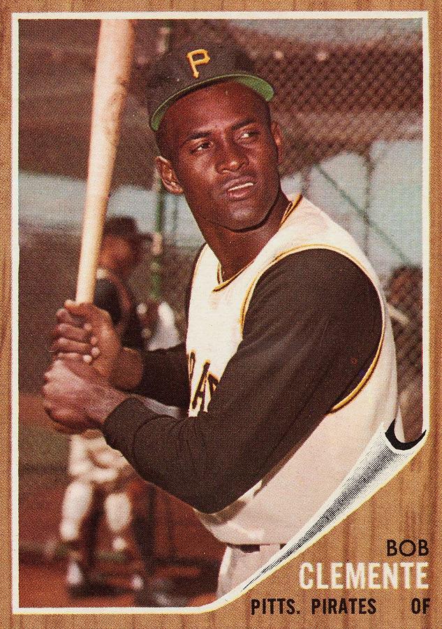 1962 Topps Roberto Clemente Painting