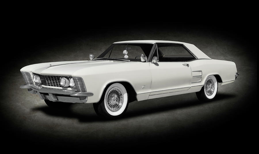 1963 Buick Riviera  -  1963buickriveriahdtpcpesptext170799 Photograph by Frank J Benz