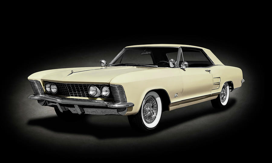 1963 Buick Riviera Hardtop  -  1963buickrivieraspttext185965 Photograph by Frank J Benz