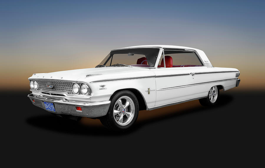 1963 Ford Galaxie 500 Hardtop  -  1963fordgalaxie500cammerhardtop153119 Photograph by Frank J Benz