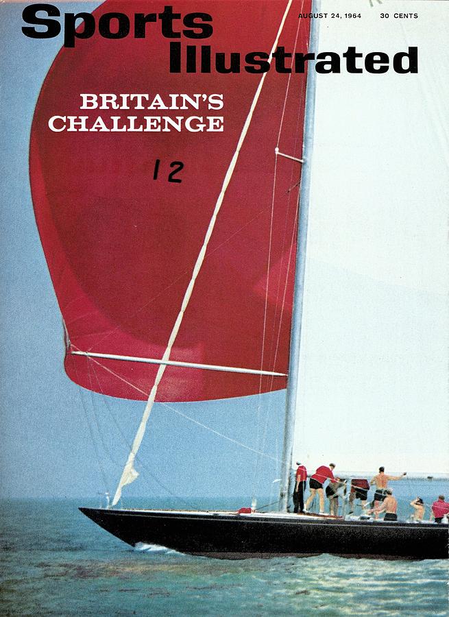 1964 Americas Cup Preview Sports Illustrated Cover Photograph by Sports Illustrated