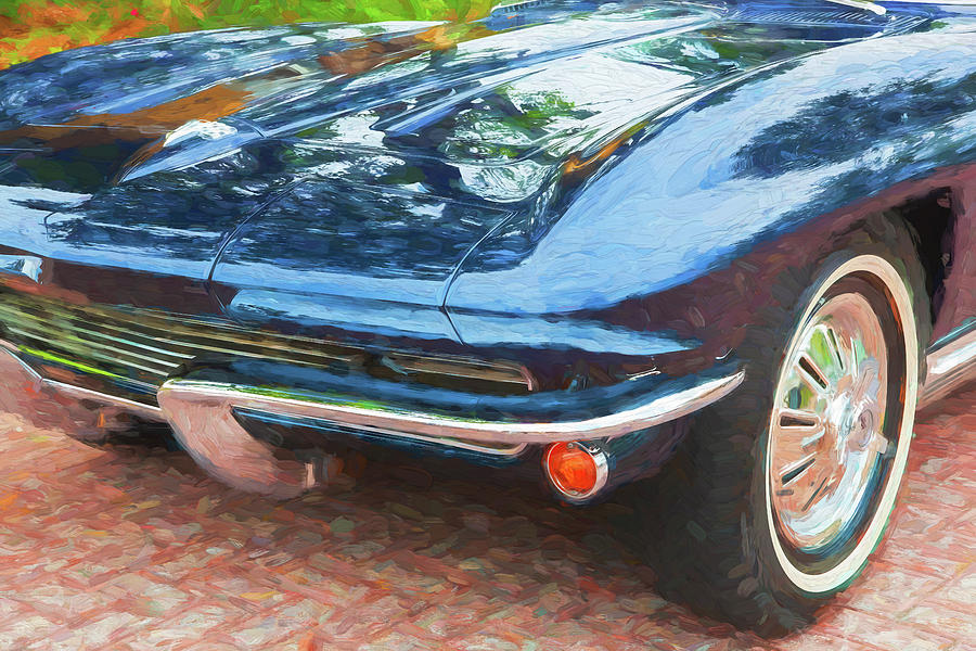 1964 Chevy Corvette Coupe 103 Photograph by Rich Franco