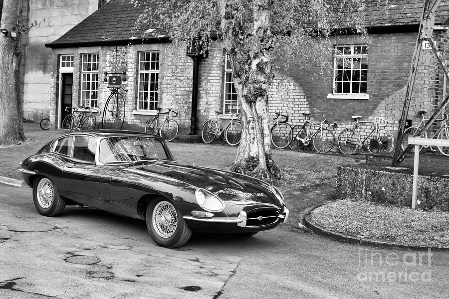 1965 Jaguar E Type at Bicester Heritage Photograph by Tim Gainey