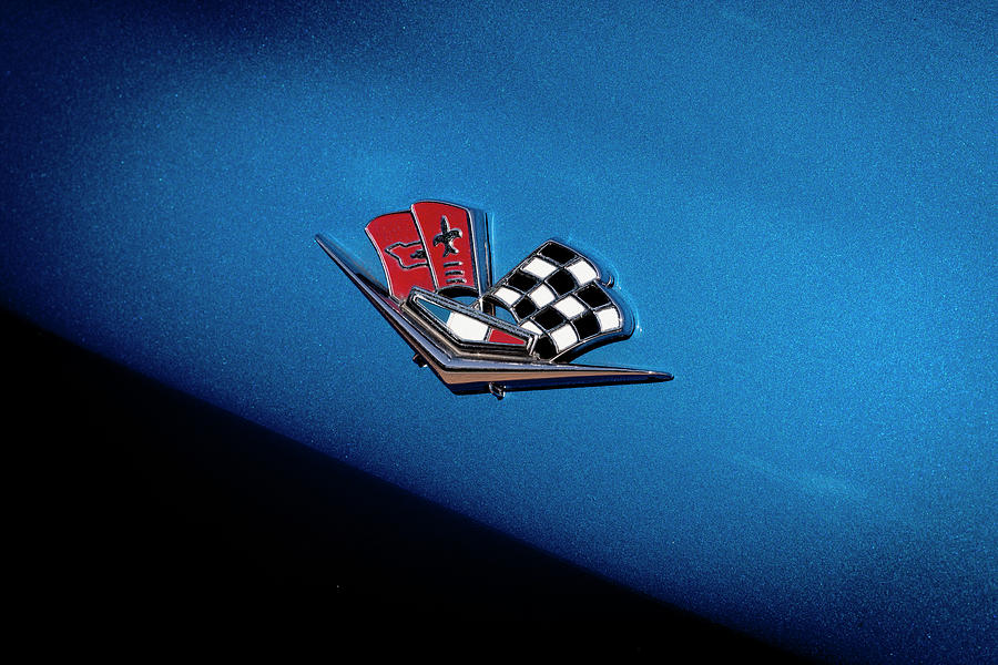 1966 Chevrolet Corvette Emblem 005 by Rich Franco 1966 Chevrolet Corvette Emblem 005 by Rich Franco
