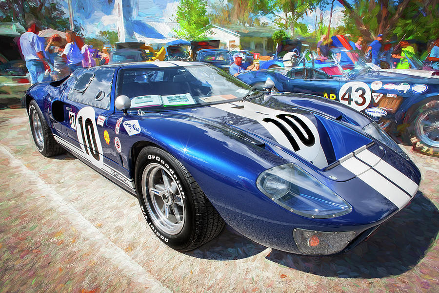 1966 Ford GT40 MK 1 204 Photograph by Rich Franco