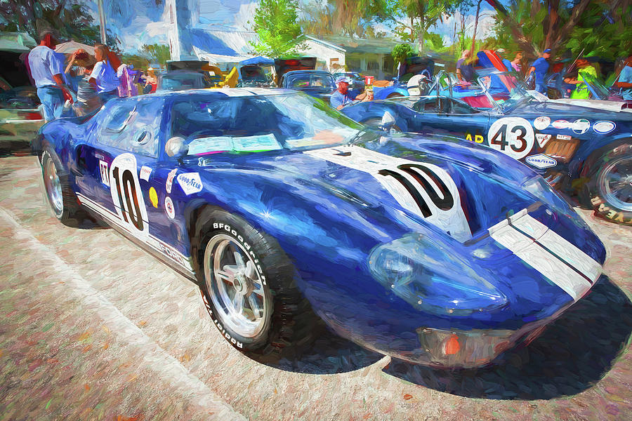 1966 Ford GT40 MK 1 205 Photograph by Rich Franco