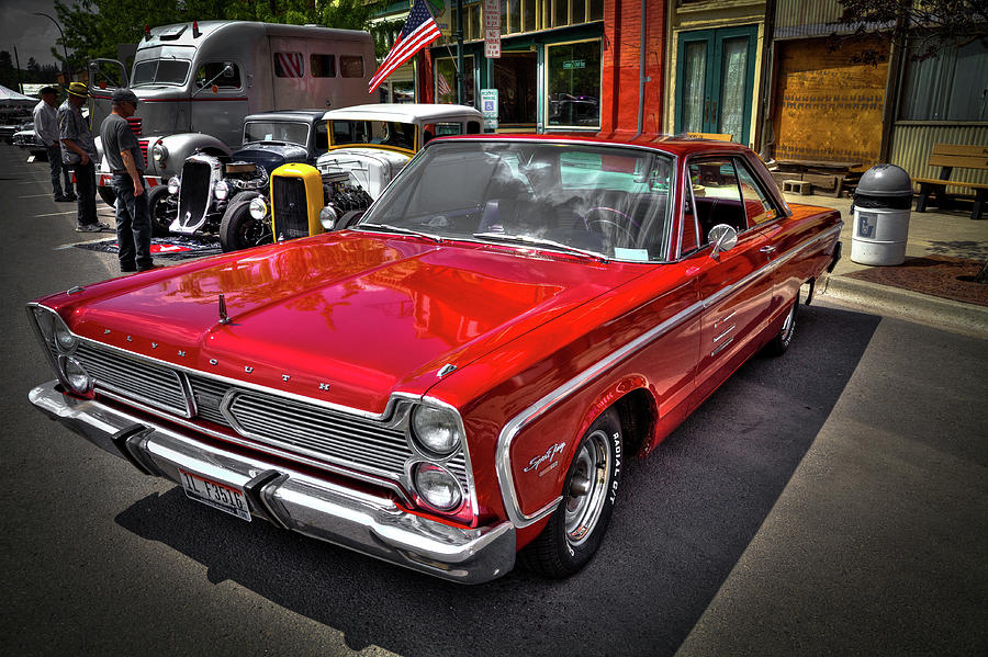 1966 Plymouth Sport Fury Photograph by David Patterson