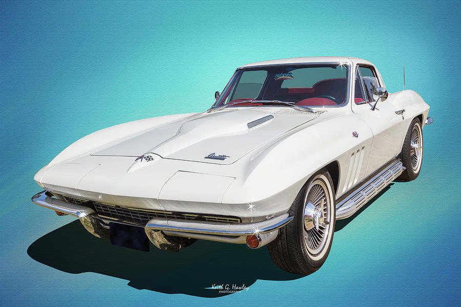 1966 Vette Photograph by Keith Hawley