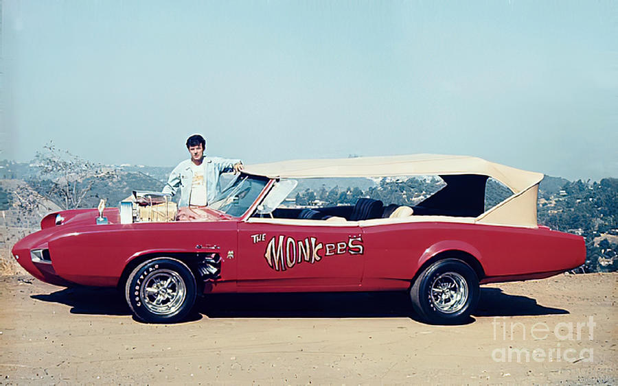 1967 Monkee Mobile Designed By George Barris Photograph by Retrographs