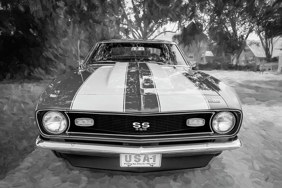 1968 Chevrolet Camaro 350 SS 009 Photograph by Rich Franco