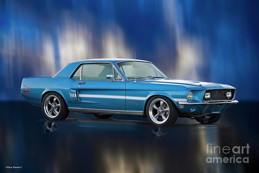 1968 Ford Mustang Gt California Special Photograph