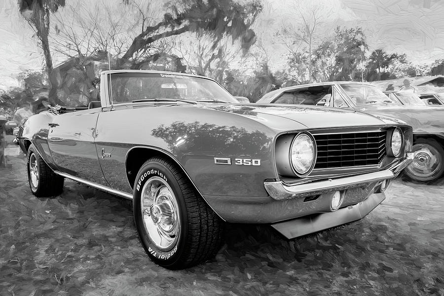 1969 Chevrolet Camaro 350 Convertible 101  Photograph by Rich Franco
