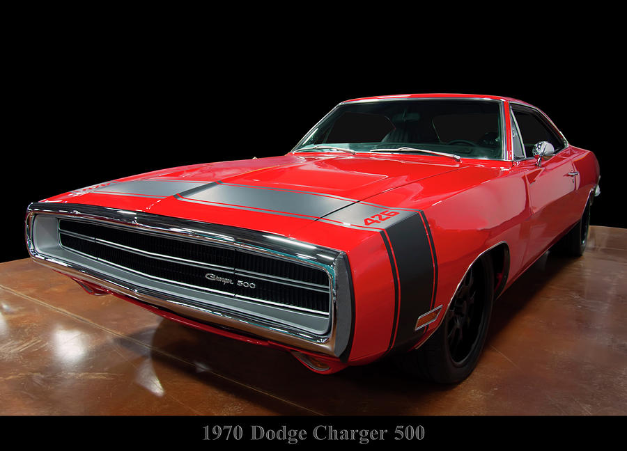 1970 dodge charger red