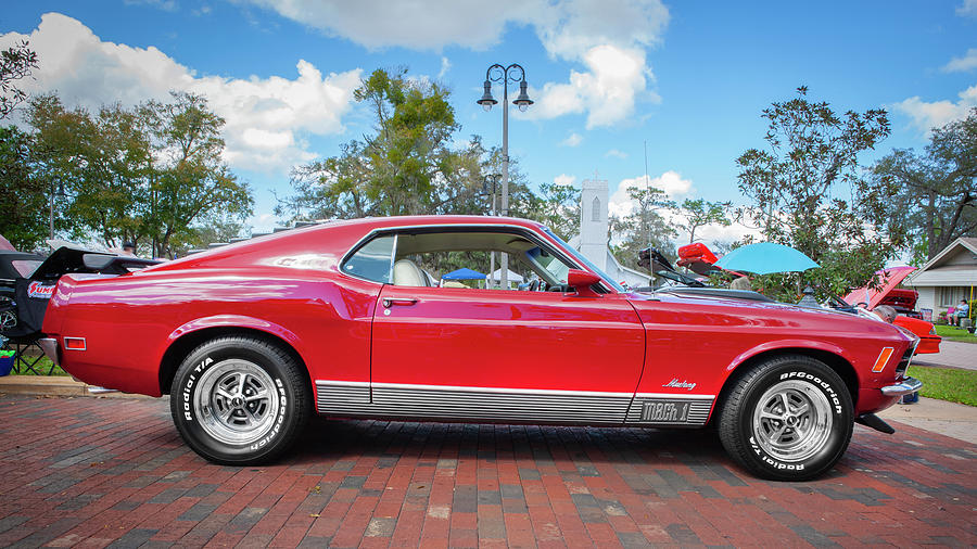 1970 Ford Mustang Mach 1 204 Photograph by Rich Franco