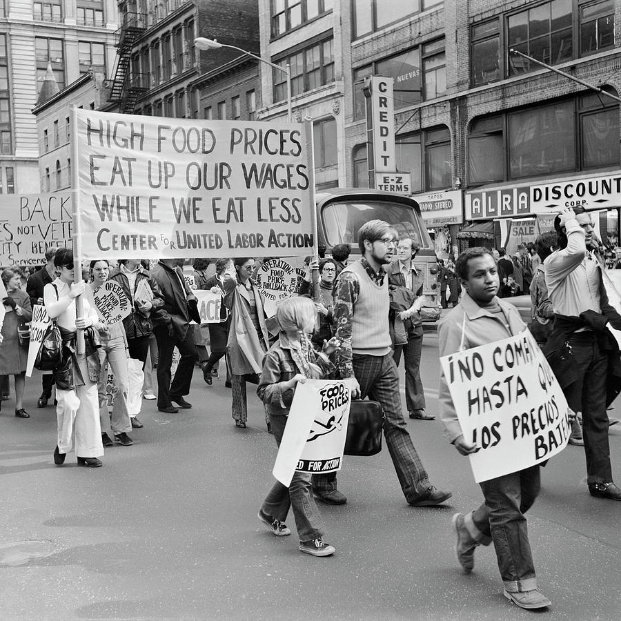 1970s People In Demonstration Photograph by Vintage Images Fine Art 1970s People In Demonstration Photograph by Vintage Images Fine Art