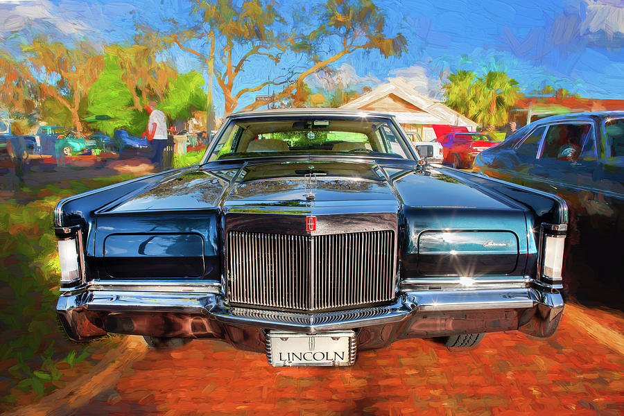 1971 Lincoln Continental Mark III 104  Photograph by Rich Franco