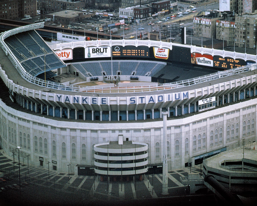 Major League Movie Photograph - 1980s Yankee Stadium Demolished In 2009 by Vintage Images