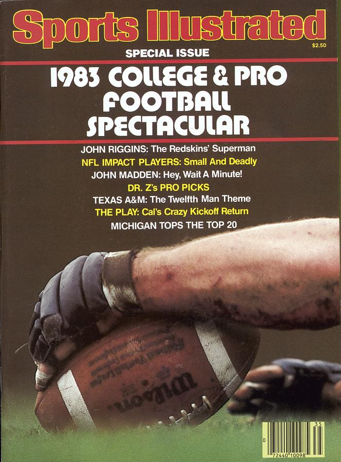 1983 College & Pro Football Spectacular Sports Illustrated Cover Photograph by Sports Illustrated