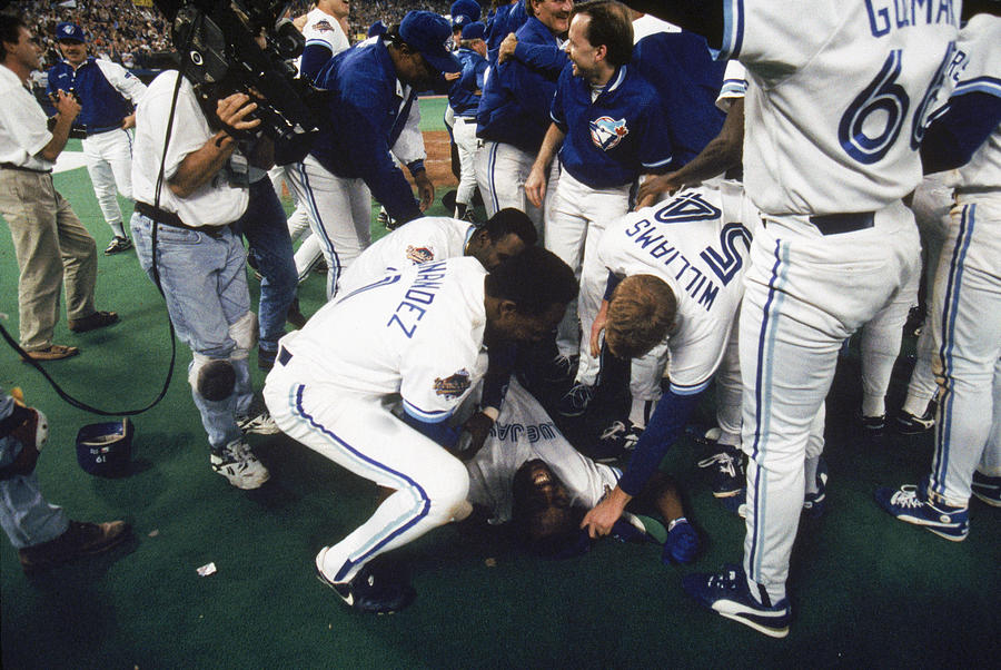 1993 World Series Game Six - 1993 Photograph by Mlb Photos 1993 World Series Game Six - 1993 Photograph by Mlb Photos