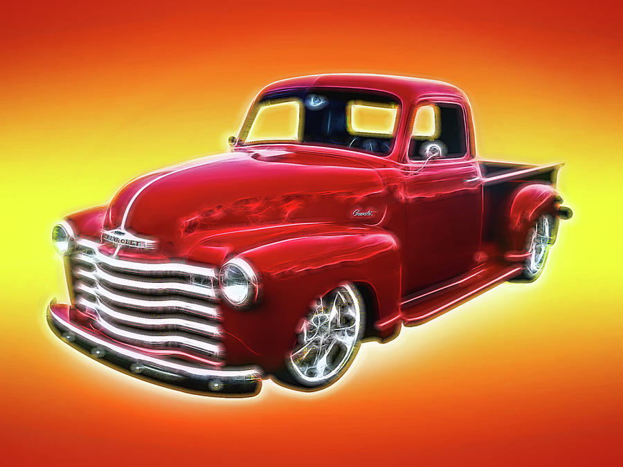19948 Chevy Truck Photograph by Rick Wicker