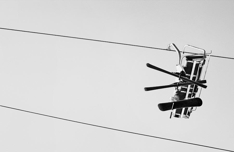 Ski Photograph - 1x by Samanta Krivec