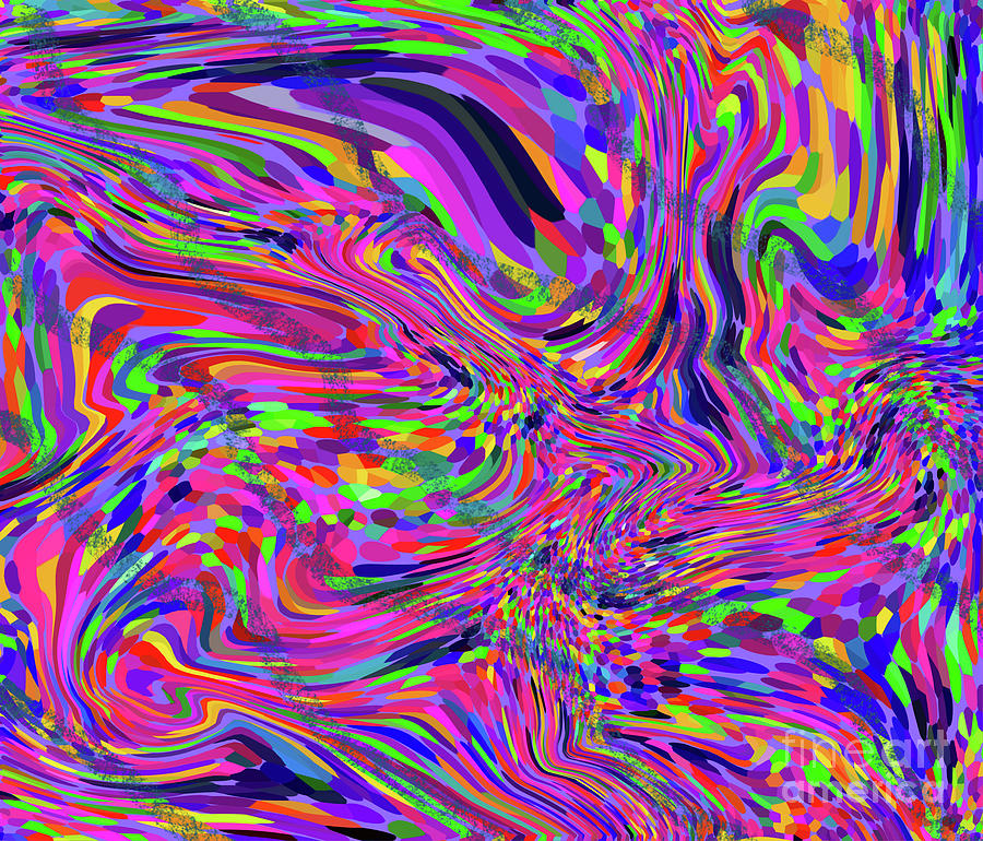 2-16-2012b Digital Art by Walter Paul Bebirian - Fine Art America