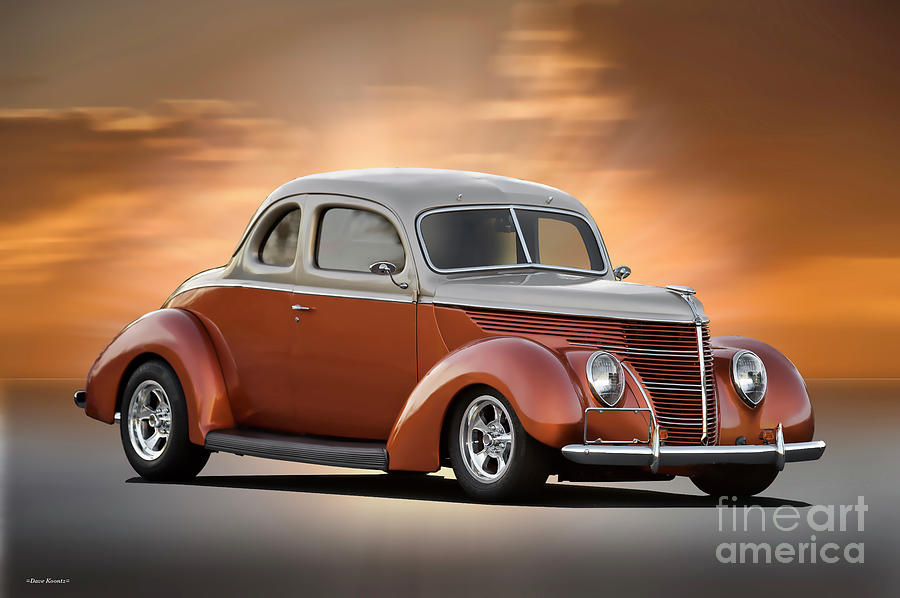 1938 Ford Deluxe Coupe Photograph By Dave Koontz - Pixels