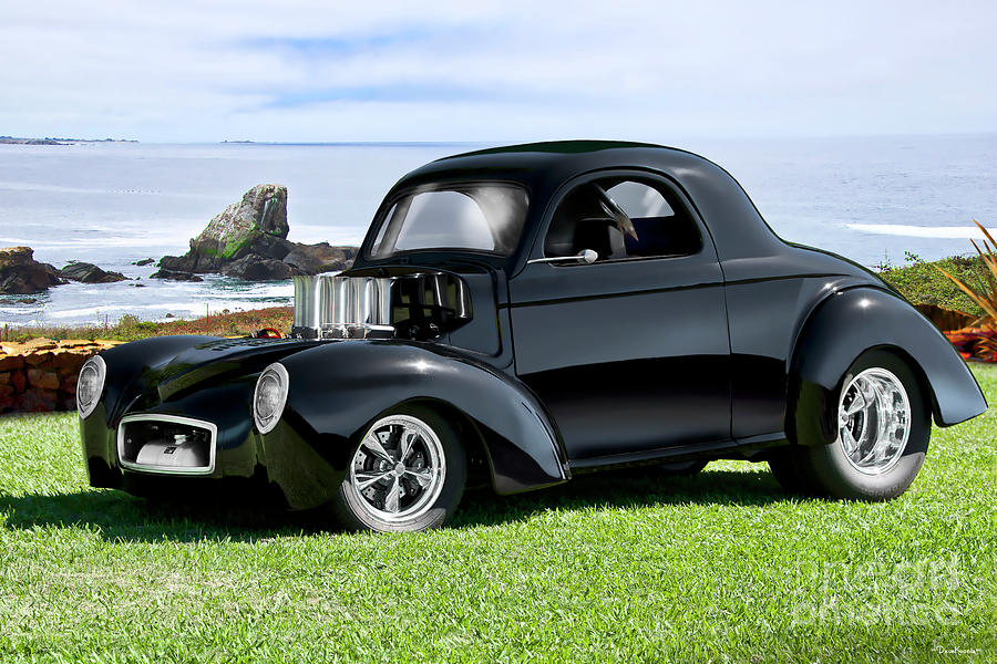 1941 Willys Fuelie Coupe #2 Photograph by Dave Koontz