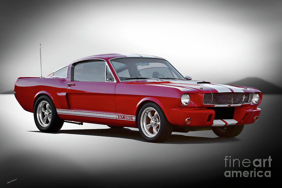 1966 Ford Mustang GT350 #2 Photograph by Dave Koontz