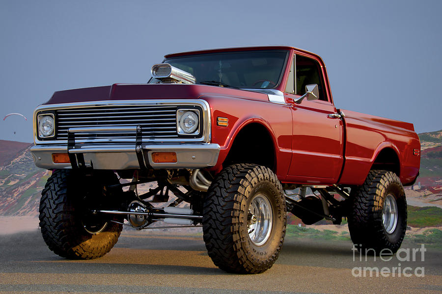 1972 Chevrolet C10 Fleetside Pickup Photograph By Dave Koontz