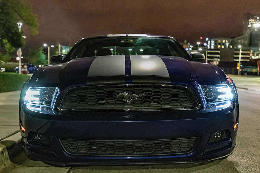 Milwaukee Photograph - 2014 Ford Mustang by Randy Scherkenbach