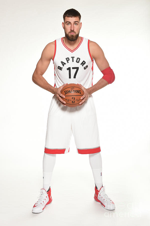 2016-2017 Toronto Raptors Media Day Photograph by Ron Turenne